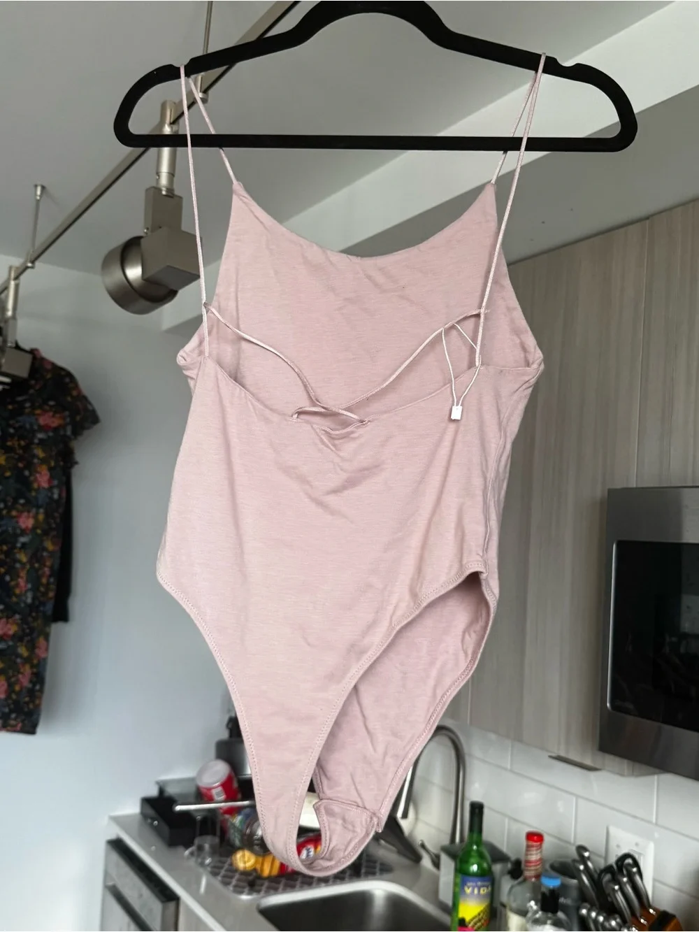 Inamorata M RATA Canal Bodysuit Mauve Pink Size Medium M NWOT